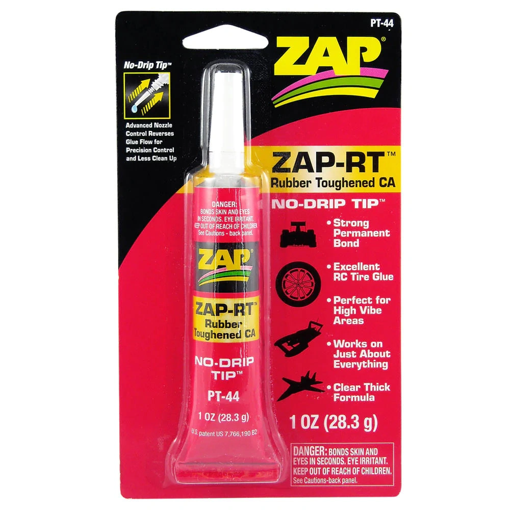 Rapid Bond Rubber Fix ZAP-RT Adhesive